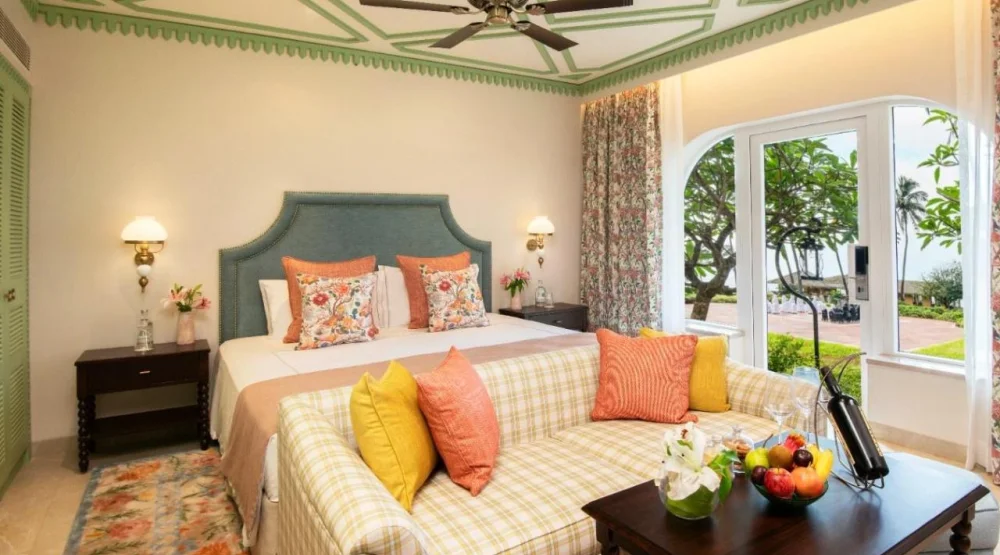 Luxury Room Garden View with Sitout at Taj Fort Aguada Resort & Spa