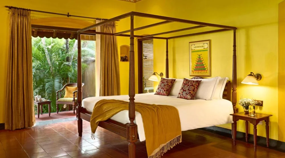 Grand Luxury Pool Villa Private Plunge Pool King Bed at Taj Kumarakom Resort & Spa Kerala