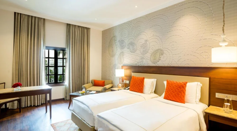 Superior Room Twin Bed Pool View at Taj Mahal Lucknow