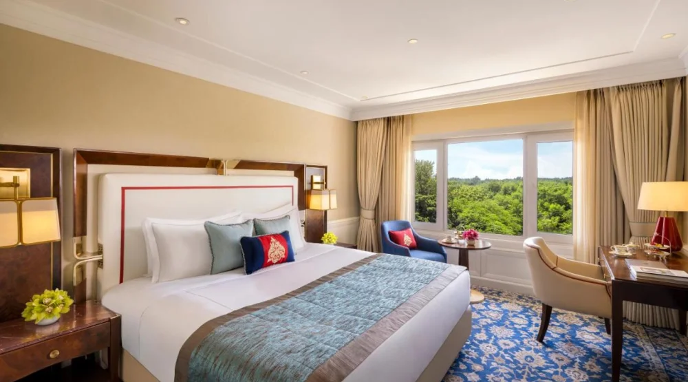 Superior Room Queen Bed Diplomatic Enclave View at Taj Palace New Delhi