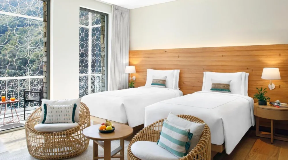 Deluxe Room Twin Bed at Taj Rishikesh Resort & Spa