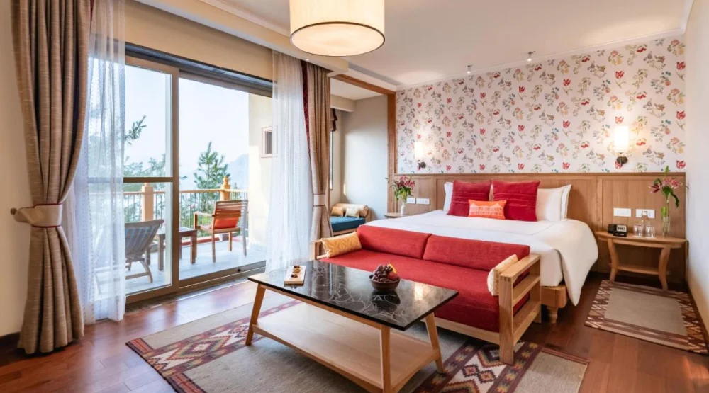 Luxury Room Valley View King Bed at Taj Theog Resort & Spa