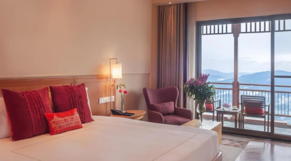 Premium Classic Room Valley View King Bed at Taj Theog Resort & Spa
