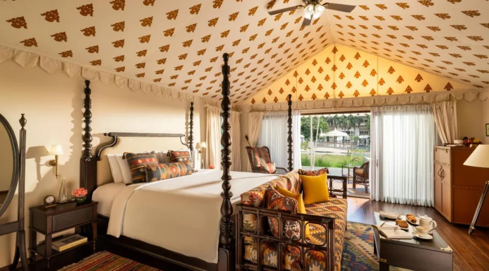 Luxury Tent with Sitout at Taj Usha Kiran Palace Gwalior