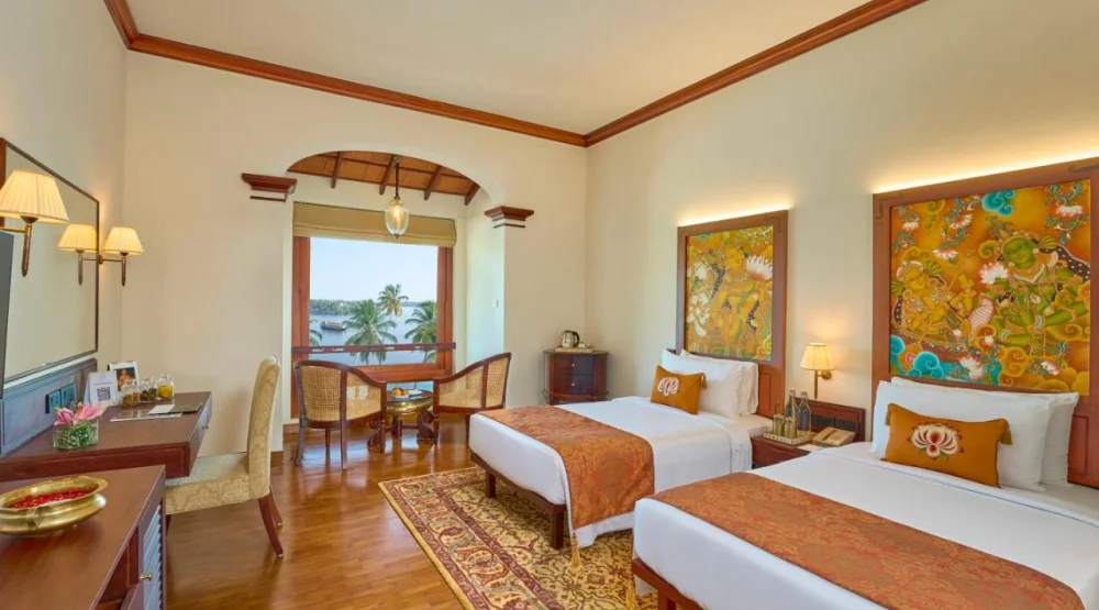 Grand Heritage Lake View Twin at The Leela Ashtamudi A Raviz Hotel