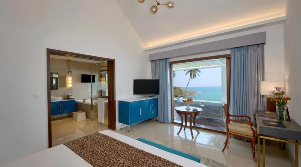 Ocean View Suite at The Leela Kovalam A Raviz Hotel