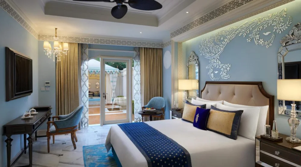 Royal Villa with Courtyard at The Leela Palace Jaipur