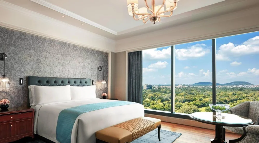 Deluxe King Room with Golf View at The Ritz-Carlton Pune