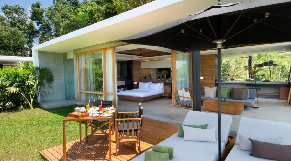 Contemporary Villa with Private Pool at Haritha Villas & Spa