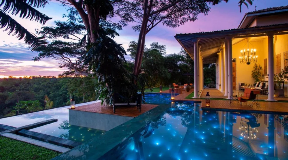 Two Bedroom Colonial Mansion with Pool at Haritha Villas & Spa