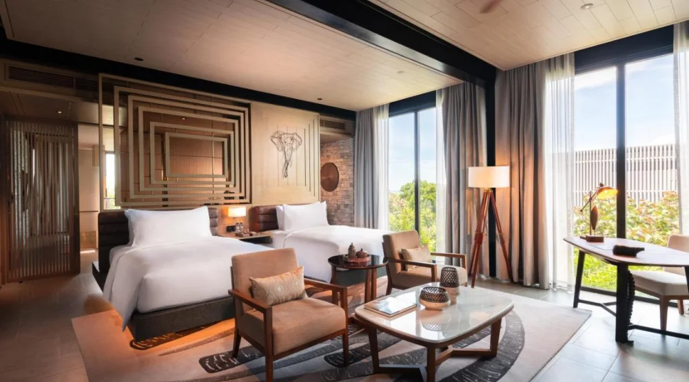 Deluxe Twin Room at Hilton Yala Resort