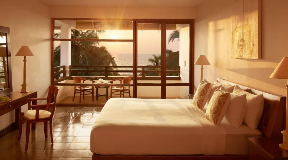 Deluxe Double Room with Sea View at Jetwing Beach