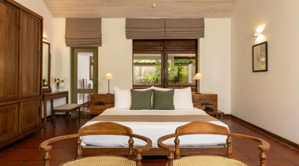 Luxury Double Room with Terrace at Jetwing Lagoon Wellness A Luxury Reserve