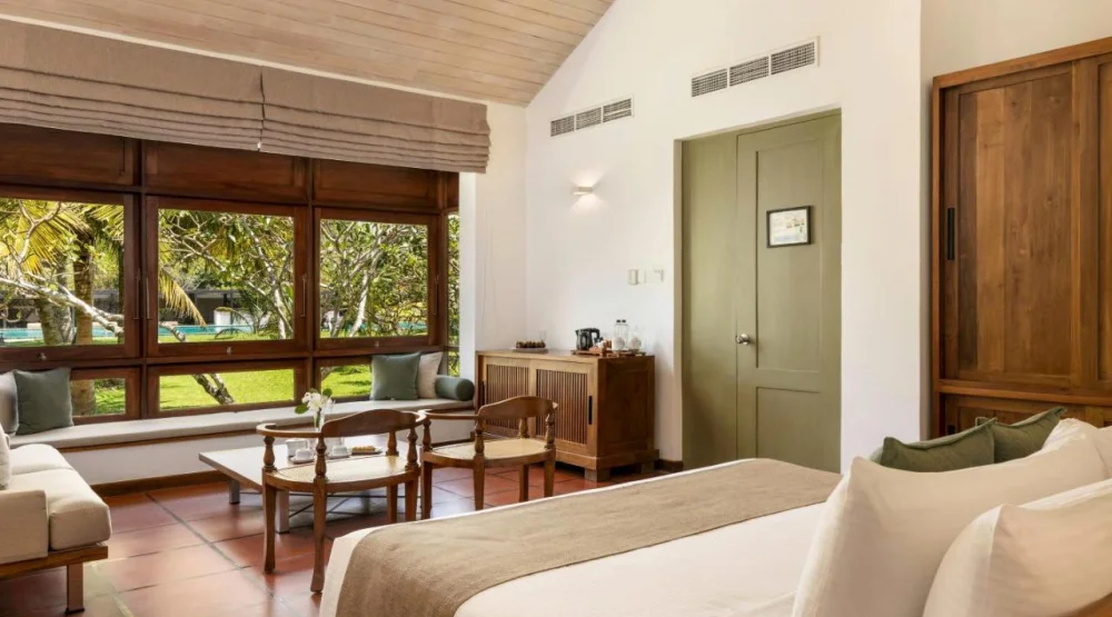 Luxury Double Room with Terrace at Jetwing Lagoon Wellness A Luxury Reserve