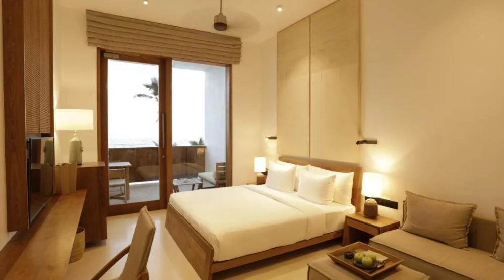 Double Room with Sea View at Riff Hikkaduwa