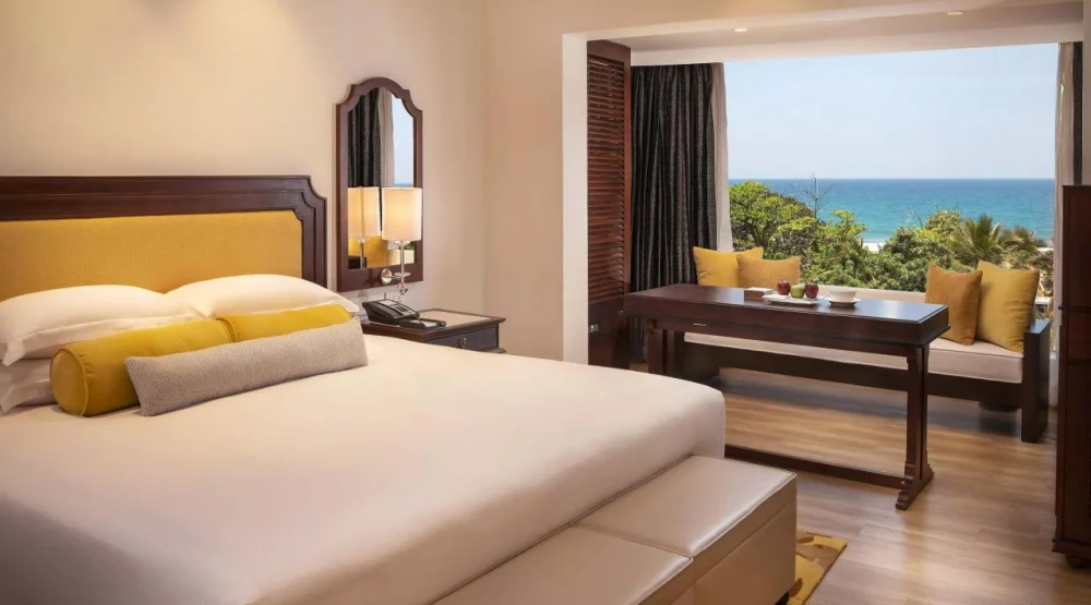 Luxury Room Ocean View Double Bed at Taj Samudra