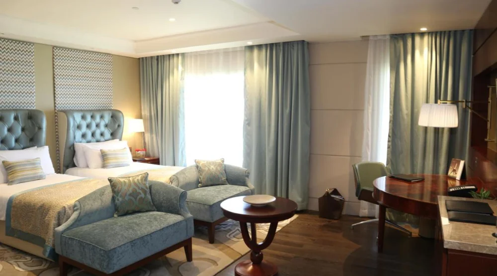 Taj Club Room Ocean View Twin Bed at Taj Samudra