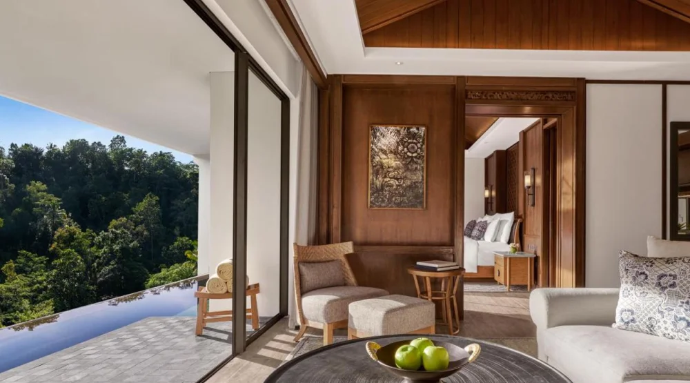 One Bedroom Forest View Pool Villa at Anantara Ubud Bali Resort
