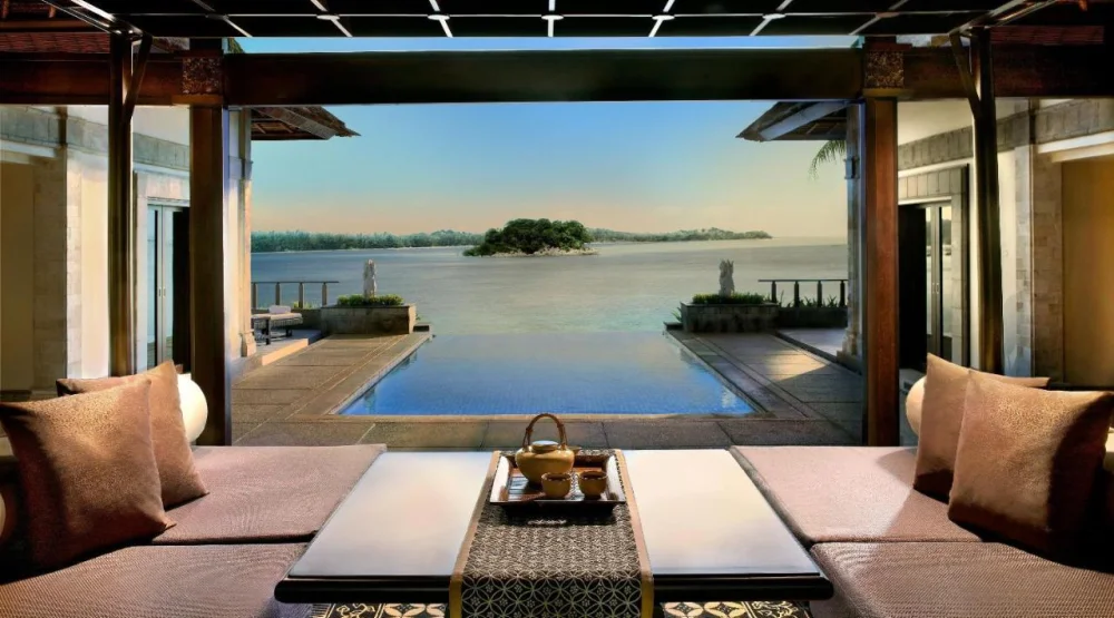 Two Bedroom Oceanview Infinity Pool Villa at Banyan Tree Bintan