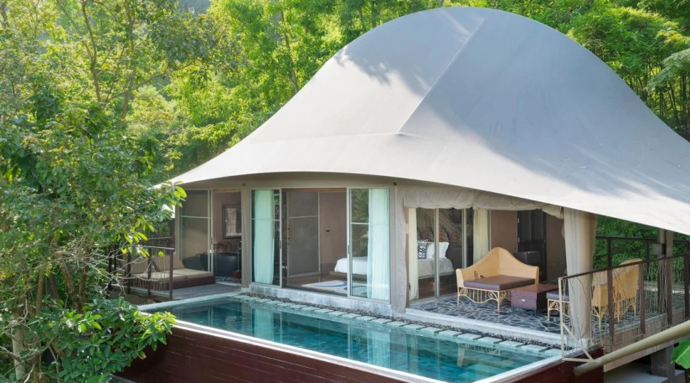 Tent Villa with Private Pool at Keemala