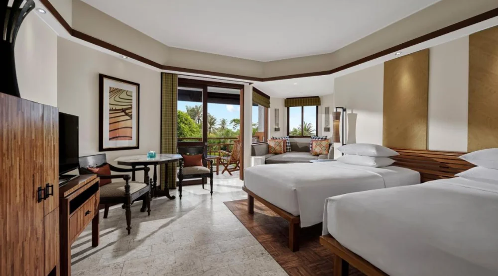 Twin Room with Garden View at Grand Hyatt Bali