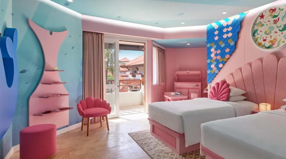 Two Bedroom Room with Mermaid Theme at Grand Hyatt Bali