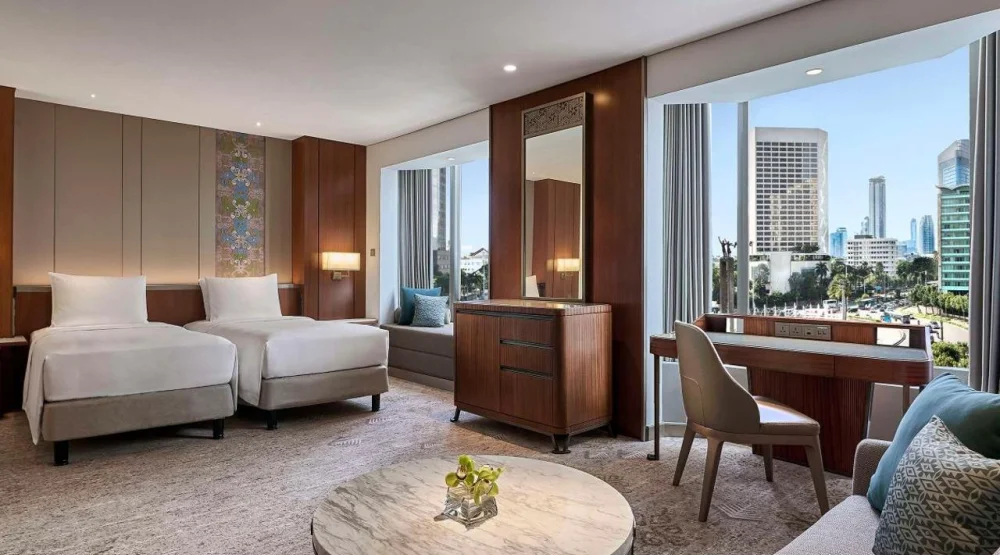 Twin Room with View at Grand Hyatt Jakarta