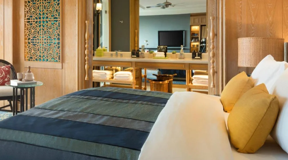 King Suite with Garden View at Hotel Indigo Bali Seminyak Beach