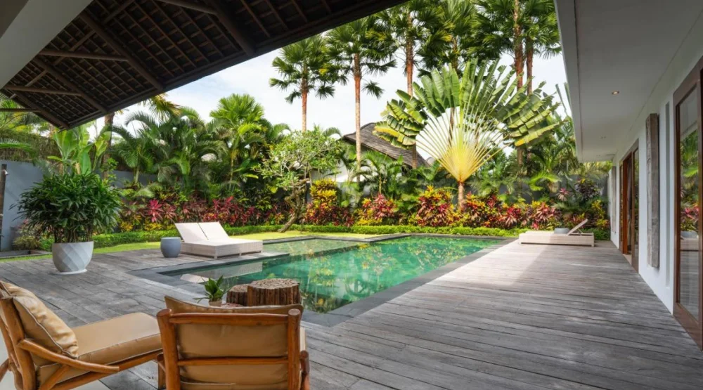 Three Bedroom Luxury Pool Villa Garden View at K Club Ubud