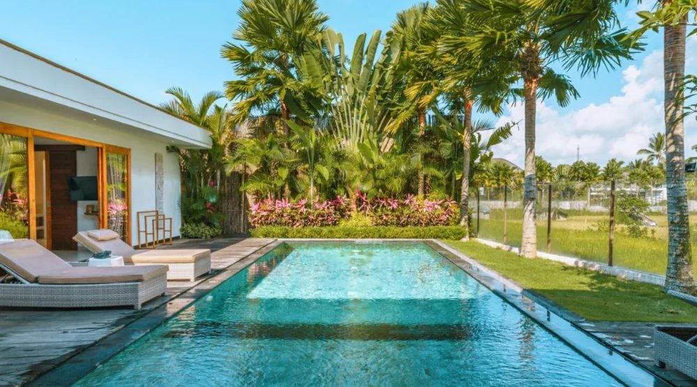 Three Bedroom Luxury Pool Villa Paddy View at K Club Ubud