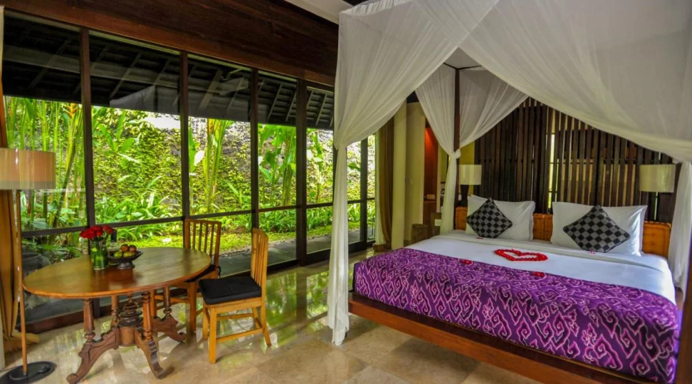 Three Bedroom Pool Villa at Komaneka at Bisma