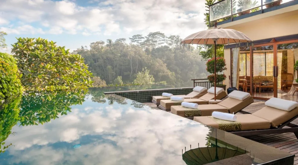 Two Bedroom Pool Villa at Komaneka at Tanggayuda