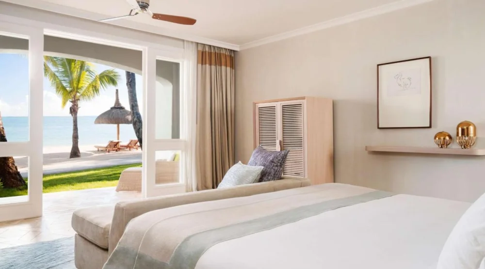 Beach Front Room Terrace King at One&Only Le Saint Geran