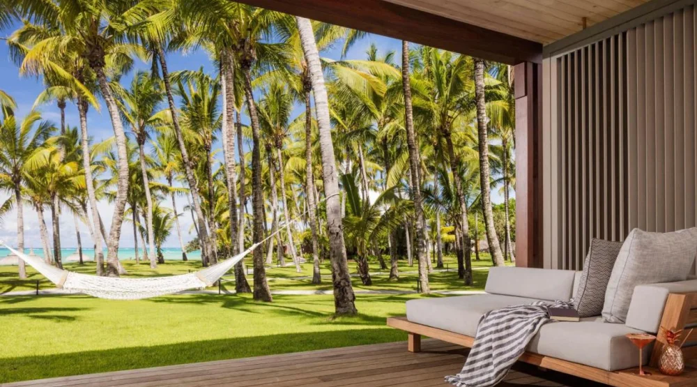 Beach Front  Junior Suite at One&Only Le Saint Geran