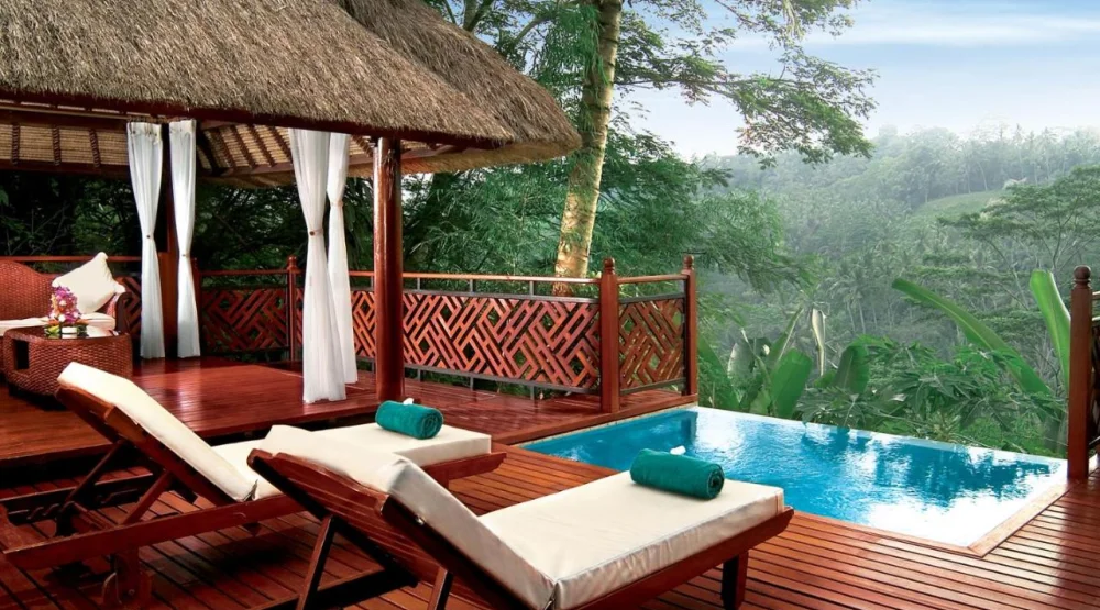 River View Pool Villa at Kupu Kupu Barong Villas and Tree Spa by L'Occitane