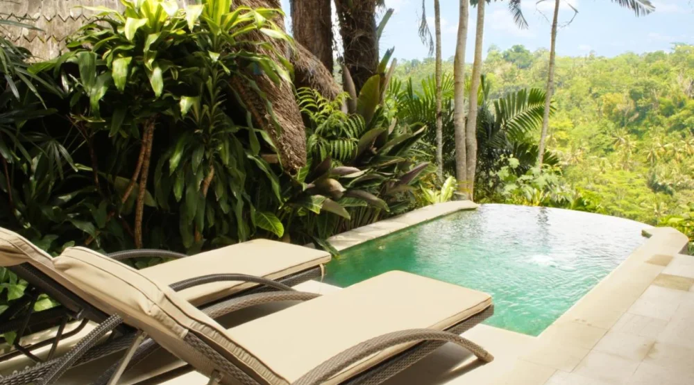 Duplex Pool Villa at Kupu Kupu Barong Villas and Tree Spa by L'Occitane