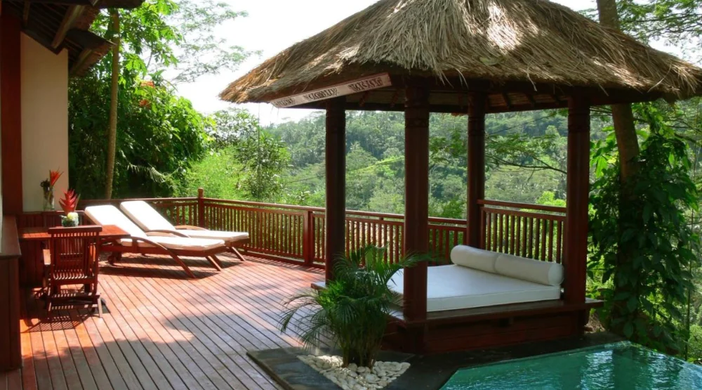 Family Pool Villa at Kupu Kupu Barong Villas and Tree Spa by L'Occitane