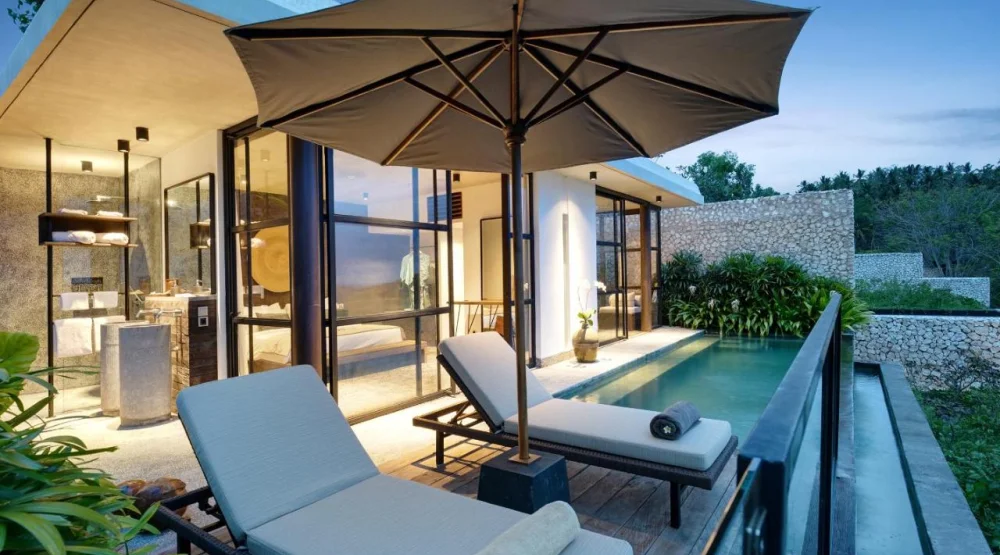 One Bedroom Deluxe Pool Villa with Sea View at Maua Nusa Penida