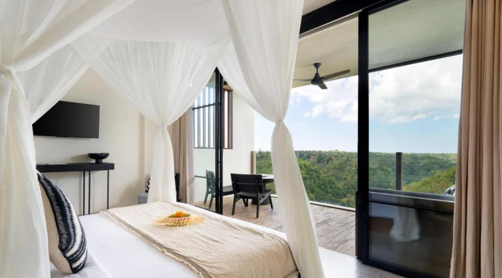 Deluxe Room Balcony with Valley View at Maua Nusa Penida
