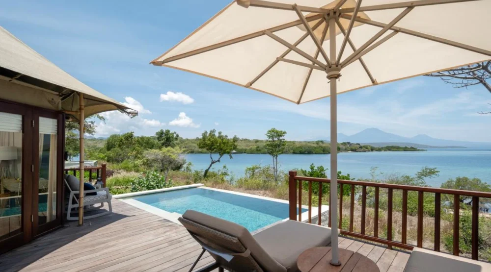 Cliff Luxury Pool Villa at Menjangan Dynasty Resort