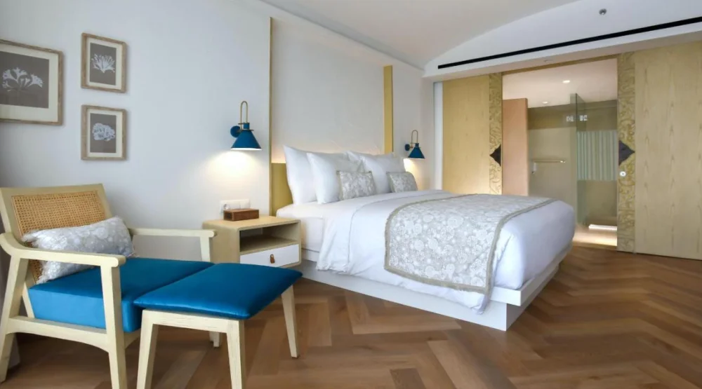 Deluxe King Room with Ocean View at Royal Avila Boutique Resort