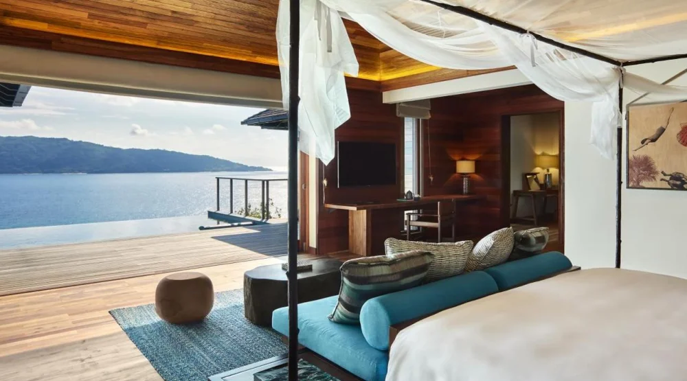Oceanfront Pool Villa at Six Senses Zil Pasyon