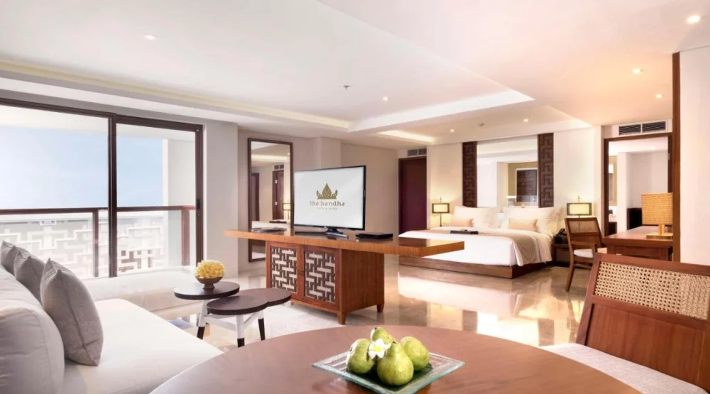 Deluxe Suite with Spa Bath at The Bandha Hotel & Suites