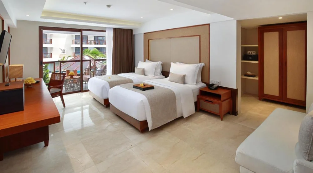 Deluxe Room Twin Bed at The Bandha Hotel & Suites