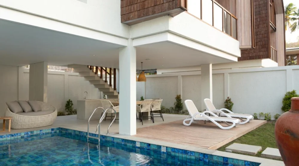 One Bedroom Duplex Villa with Private Pool at The Kayana Beach Lombok