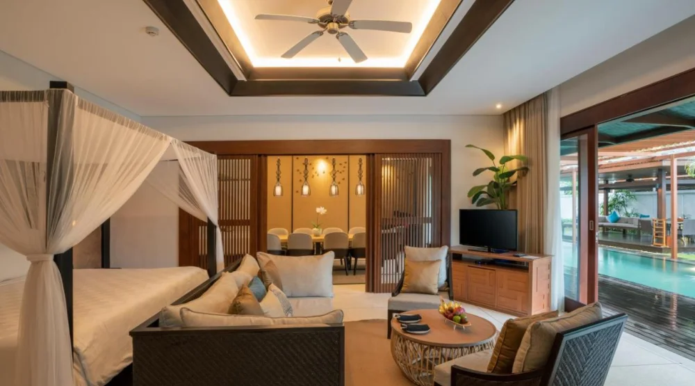 Three Bedroom Royal Courtyard Villa at The Samaya Seminyak