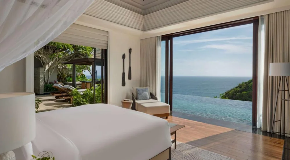 Two Bedroom Panoramic Ocean Pool Villa at Umana Bali LXR Hotels & Resort