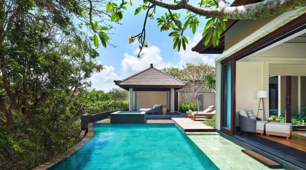 One Bedroom King Room - Tropical Garden Pool Villa at Umana Bali LXR Hotels & Resort