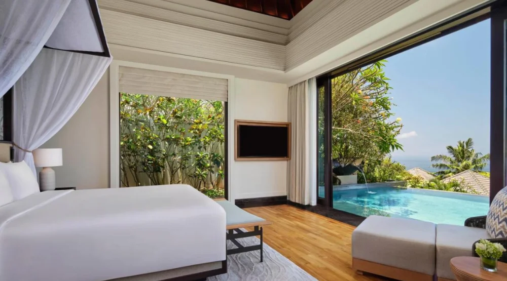 One Bedroom King Room - Ocean Pool Villa at Umana Bali LXR Hotels & Resort