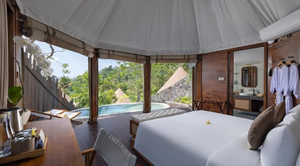 Luxury Pool Tent - Adults Only at Wapa Di Ume Sidemen